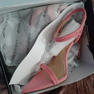 Baby Pink Heels BRAND NEW